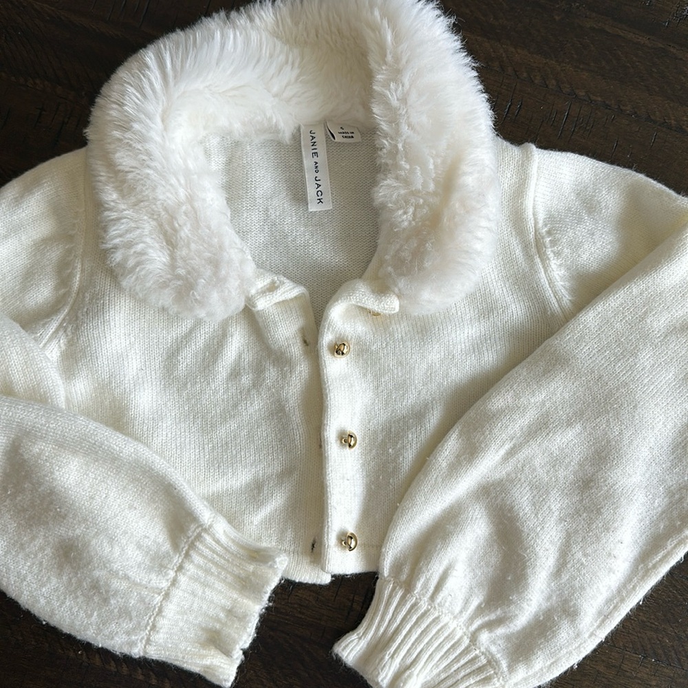 Fur collared jacket - Janie Jack